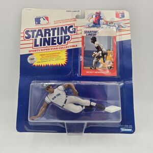 1988 Starting Lineup Ricky Rickey Henderson Kenner Yankees Kenner MLB